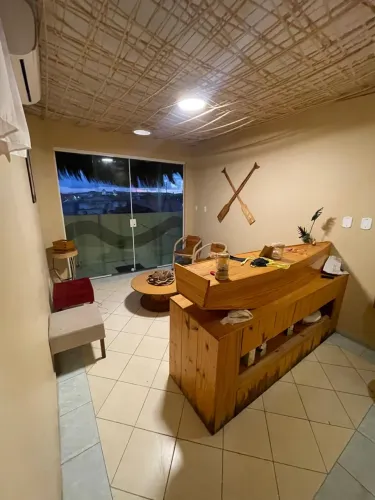 Balcão Comercial Artesanal em Madeira aceito cartão! 