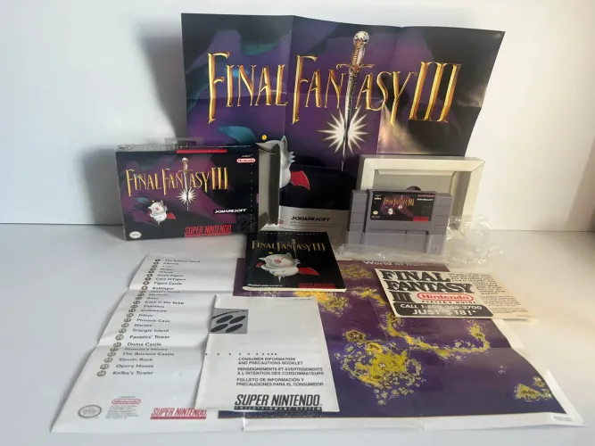 Final Fantasy III - Super Nintendo