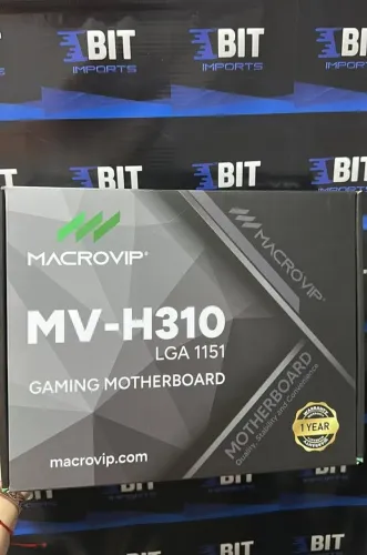  Placa Mãe LGA 1151 | MB MACROVIP | H310 8~9 Geração | Nova Lacrada | Garantia