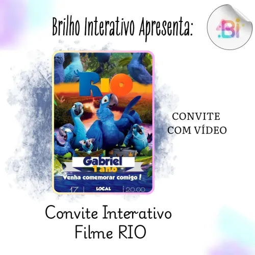 CONVITE DIGITAL ARARA FILME RIO