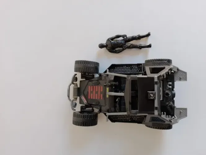 COMANDOS EM AÇÃO GI JOE SNAKE EYES NINJA COMMANDO HASBRO ESCALA 3,75