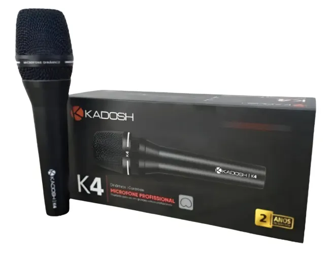 Microfone Dinâmico Kadosh K4