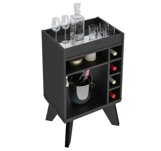 Promoção Mesa Bar Preta - 12/08