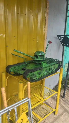 Escultura de ferro