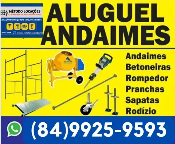 ALUGUEL DE ANDAIMES