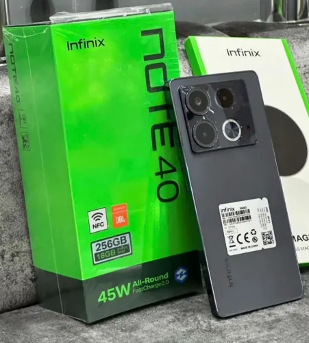 Infinix Note 40 - 5G - 256GB/8Ram Preço Baixo 