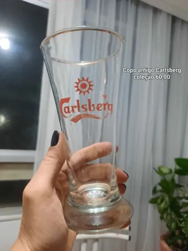 Copo Antigo Carlsberg para Colecionadores