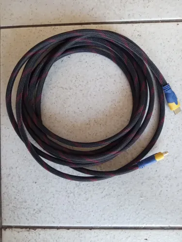 Cabo HDMI Blindado Tamanho 5 Metros 