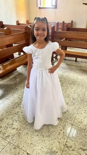 Vestido Batizado 10 anos