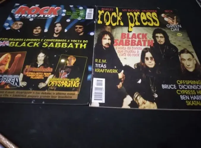 Revistas Rock Brigade e Rock Press - Coleção