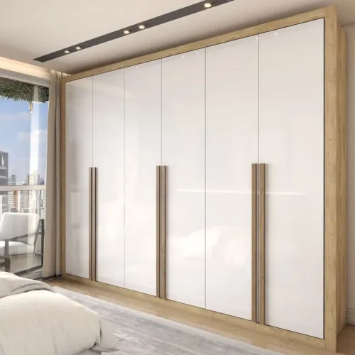 Guarda-roupa planejado com design moderno