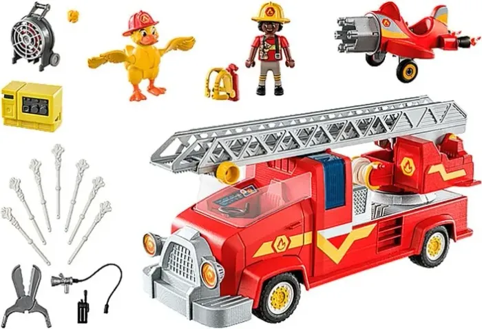 Playmobil D.O.C. Caminhao De Resgate De Incendio