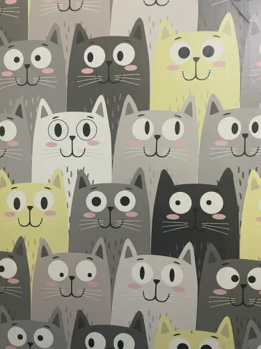 Papel adesivo GATOS 