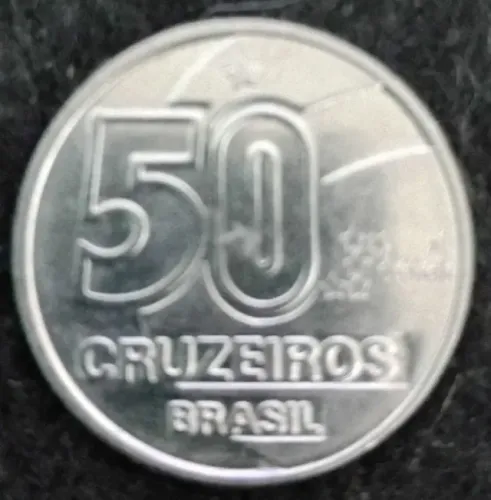 Moeda 50 cruzeiros 1991