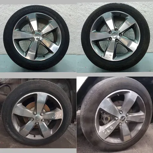 Jogo De Rodas 265/50 R20 Grand Cherokee 2014 2015 C Avaria