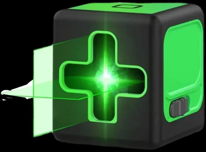 Nível a Laser 2 linhas- Verde - Alta Precisão