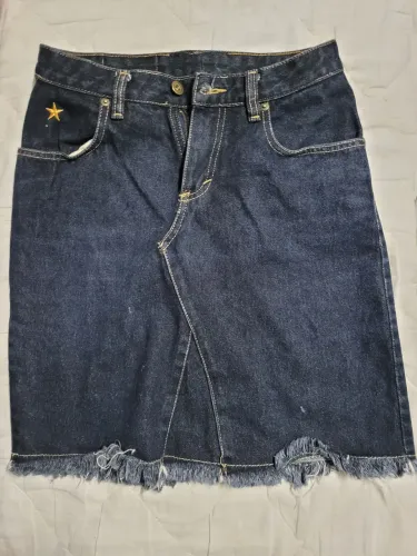 Saia Jeans Guaraná Brasil 38