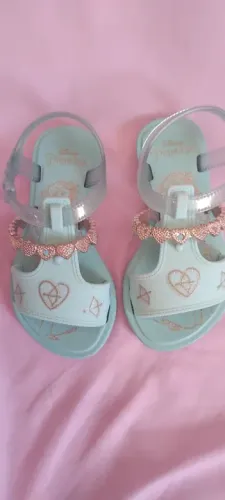Sandálias Disney Frozen - Infantil - Tamanho 23/24