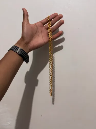 CORDÃO BANHADO A OURO 18
