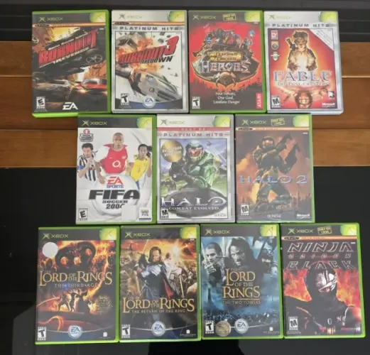 Coleção jogos XBOX e Xbox360