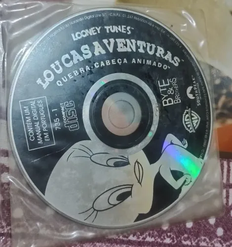 Game raro para PC Looney Tunes LOUCAS AVENTURAS (raro)
