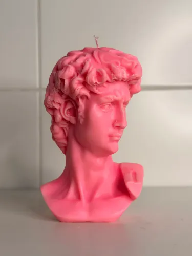 Vela Rosa Busto David