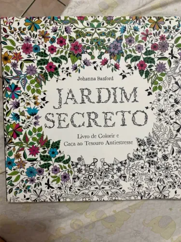 Livro de colorir Jardim Secreto 
