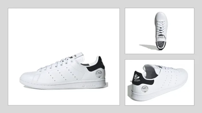 Tenis Adidas Originals Stan Smith "World Famous for Quality" - Branco - Nº41 - Raridade