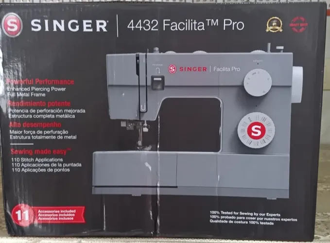 Máquina de Costura Singer 4432 Facilita Pro