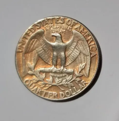 MOEDA ANTIGA QUARTER DOLLAR 1974 EUA - WASHINGTON QUARTER (MBC/SOBERBA).