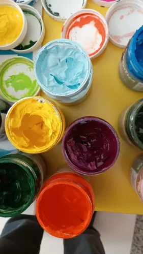 Tinta acrílica corfix 250 ml usadas