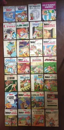 COLEÇÃO LIVROS ASTERIX CAPA DURA EM FRANCÊS