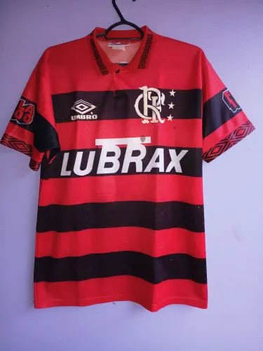 Camisa antiga do Flamengo 100 anos