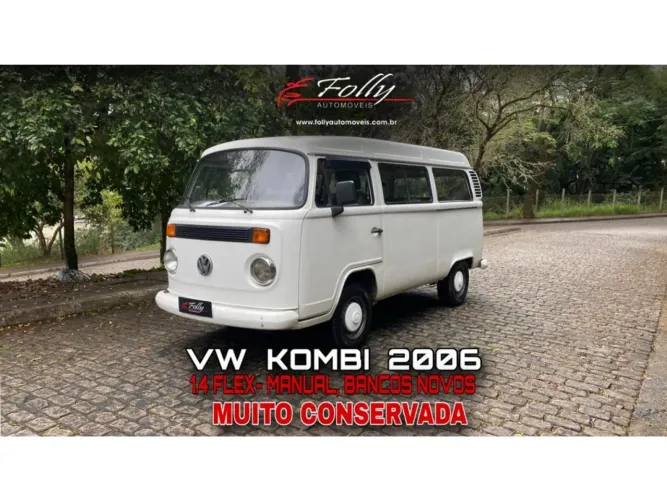 Volkswagen Kombi Escolar 1.6 MPI (álcool) 2006