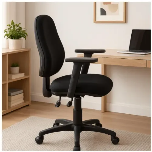 Cadeira Escritório Ergonômica Axys Preta Ajustes Conforto Produtividade 20091 Premium Top