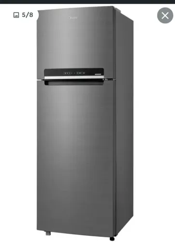 GELADEIRA MIDEA INOX 391 LITROS FOSS FREE INVERTER