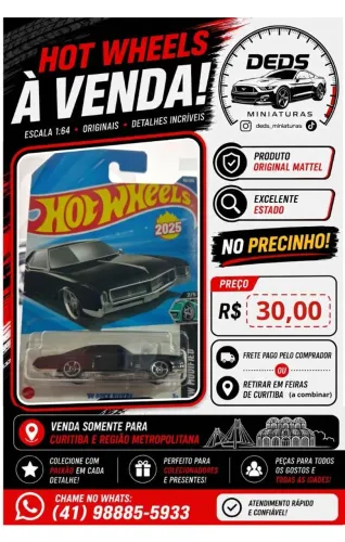 HotWheels Buick Riviera - Original Mattel (Novo no Blister)