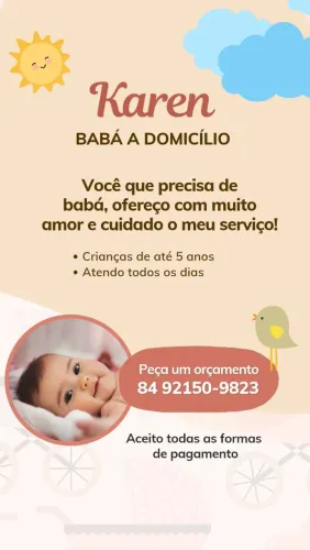 Babá Disponível 