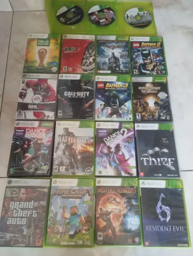Jogos Xbox 360 50 cada ou 3 por 120