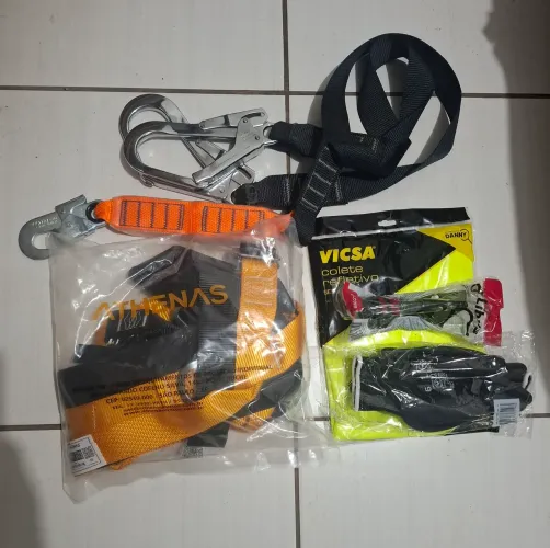 Kit EPI Completo Trabalho em Altura - Novo!