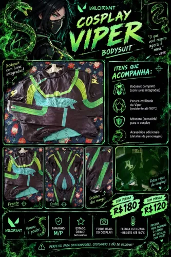 Cosplay Viper VALORANT
