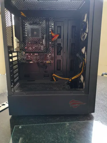 KIT GABINETE+FONTE 500W+ PLACA MÃE