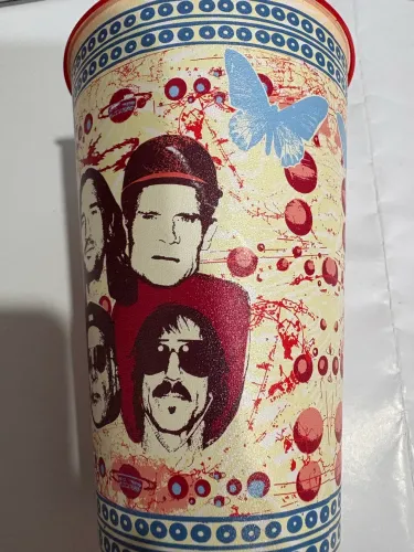 Copo Red Hot Chili Peppers Tour 2023 Oficial Merchandising