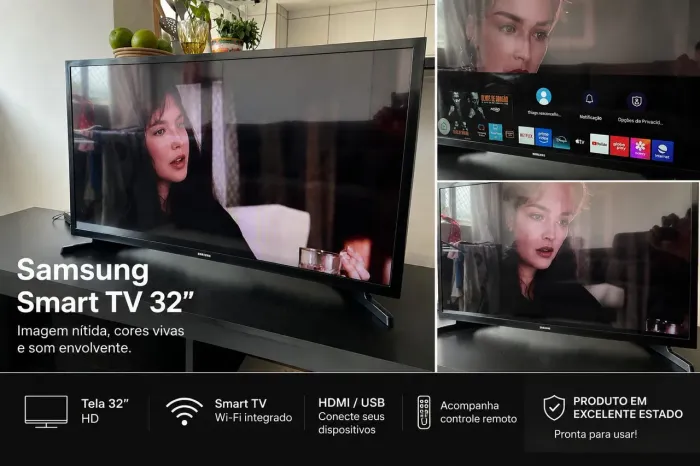 TV Smart LED 32 Polegadas - Ótimo Estado