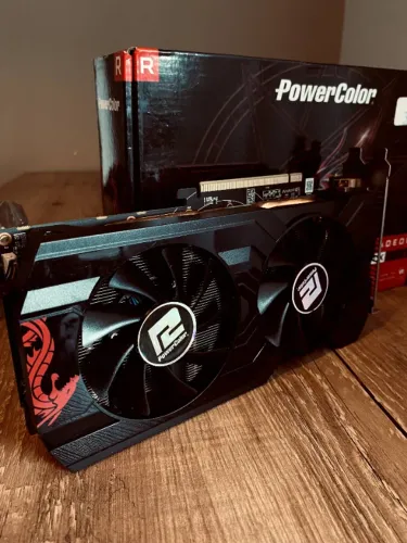 PowerColor Radeon RX 570 4GB COM DEFEITO - Dá Vídeo - Para Reparo