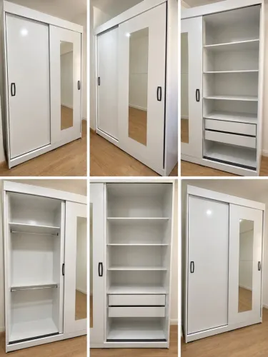GUARDA ROUPA DUAS PORTAS BRANCO