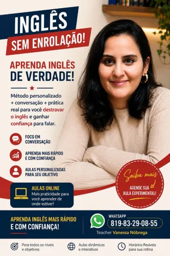 Aula de Inglês particular