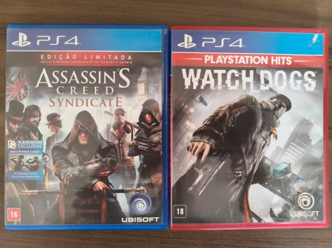 ASSASSIN'S CREED SYNDICATE EDIÇÃO ILIMITADO E WATCH DOGS