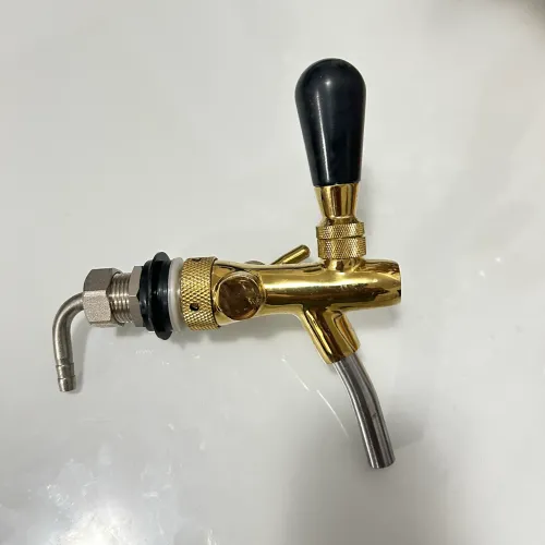 Torneira Italiana para Chopp - Nova, Nunca Usada - Acabamento Dourado