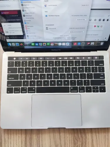 Macbook pro 2019 256/16gb 13" Semi novo